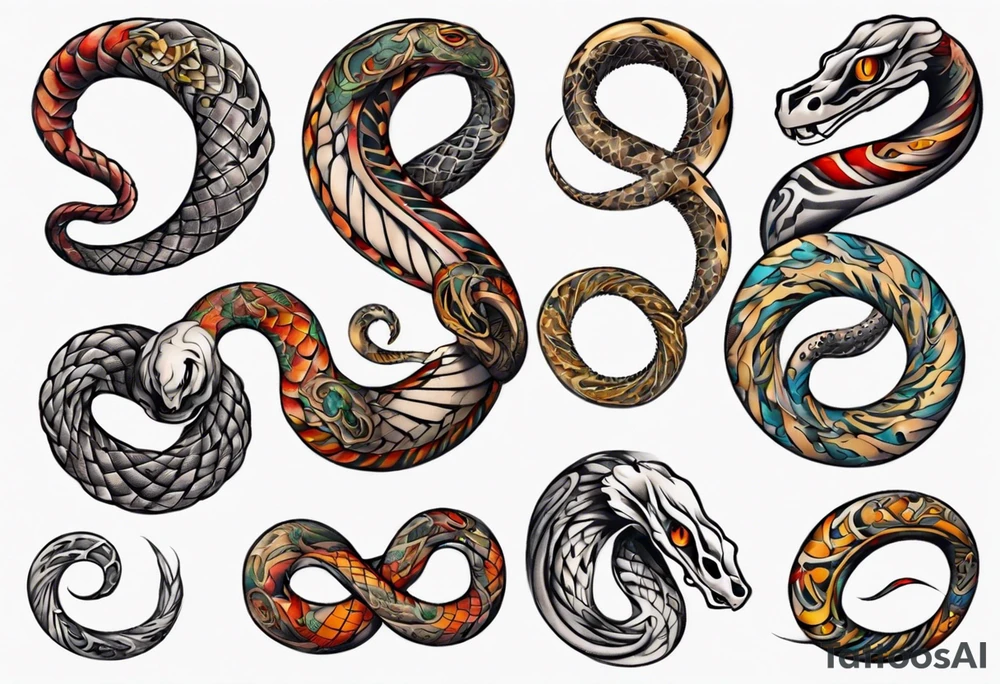 Schlange tattoo idea