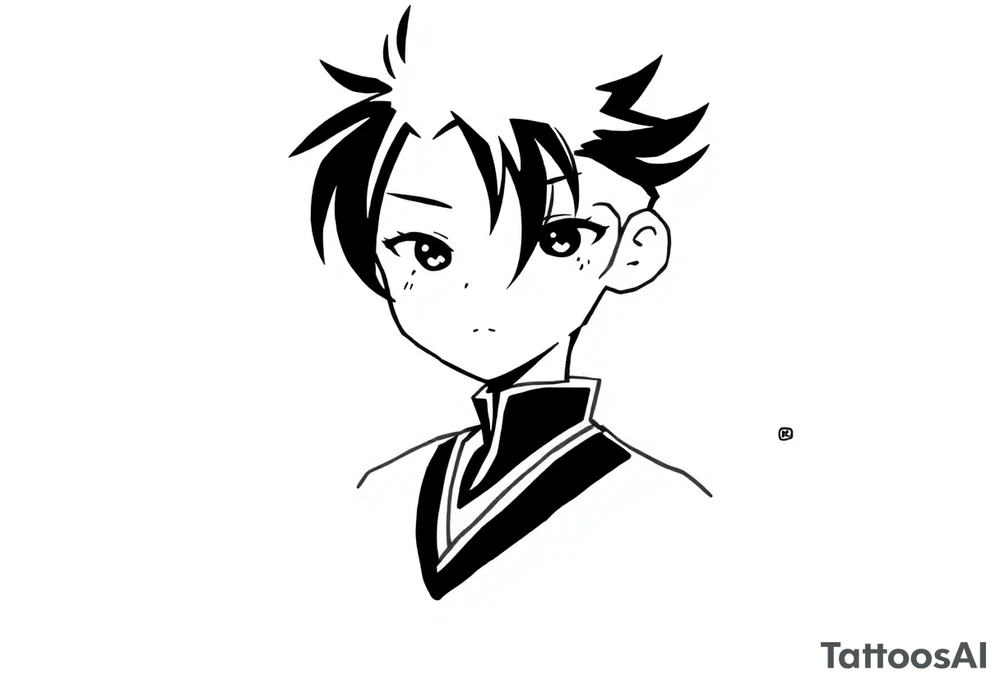 Zenitsu Agatsuma anime tattoo idea