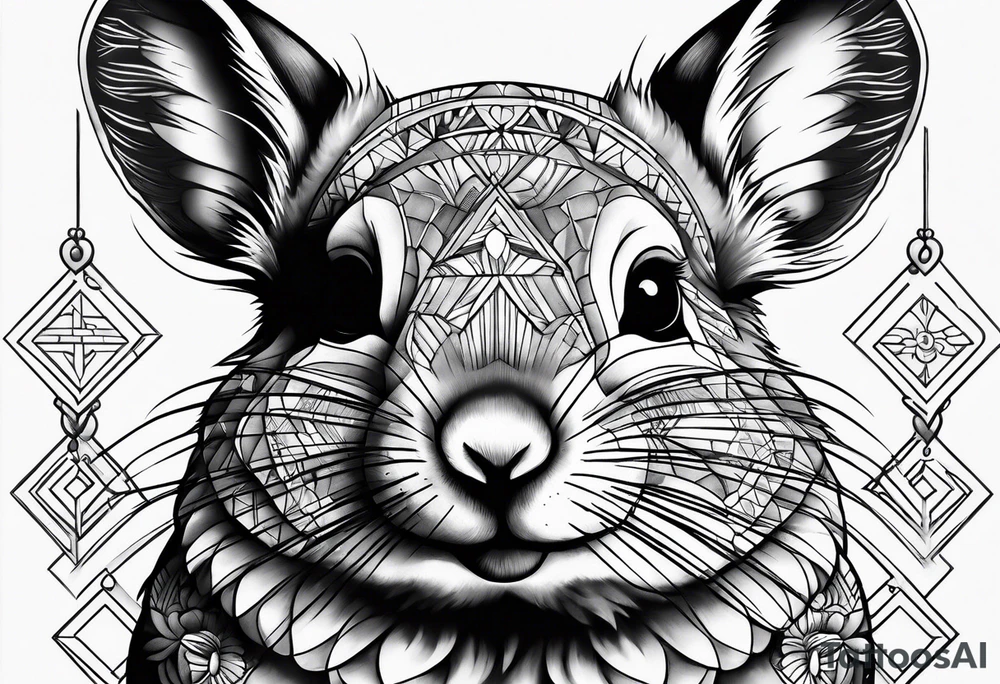 Chinchilla tattoo idea