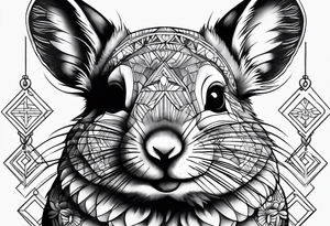 Chinchilla tattoo idea