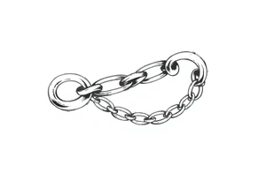 Chain tattoo idea