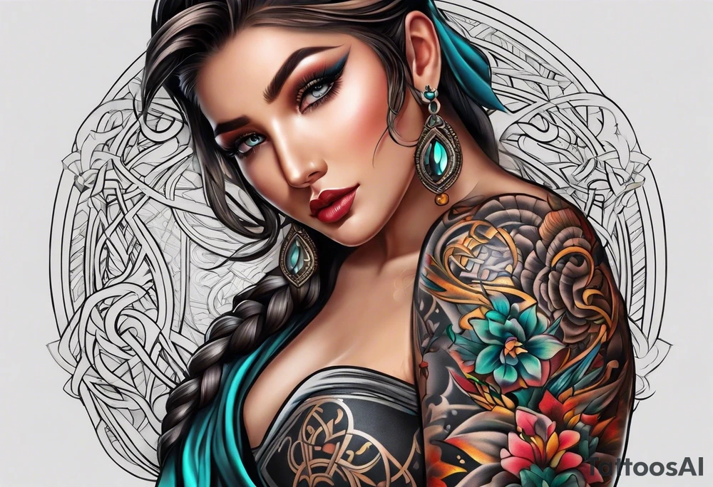 dara knot shoulder tattoo tattoo idea