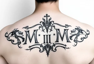 XII•XXVII•MCMLXXXV Mom 

 II•XVI•MMXIX tattoo idea