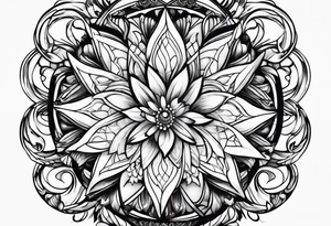 Morning star whip lit tattoo idea