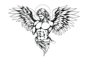 Michael the archangel tattoo idea