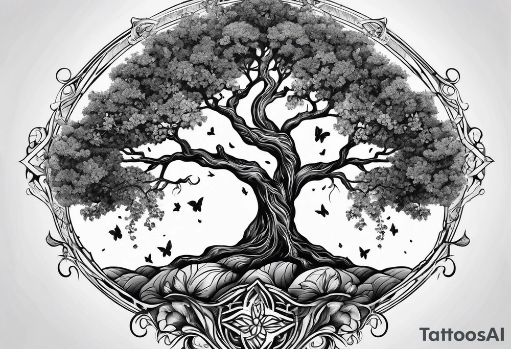 tree of life tattoo idea
