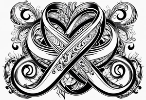 Infinity Symbol tattoo idea