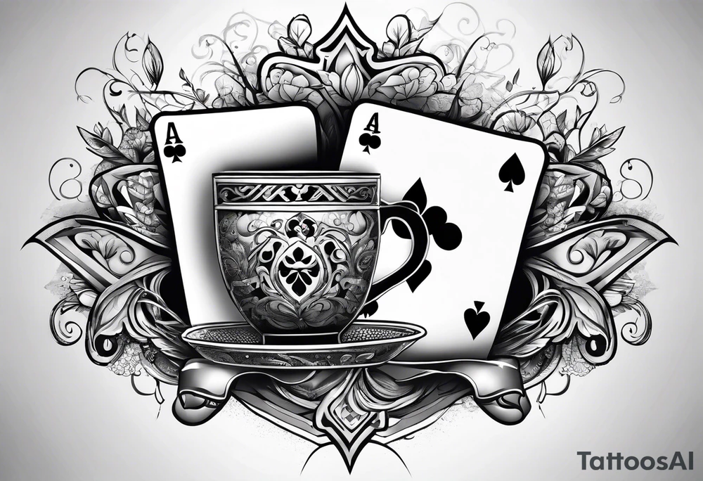 poker tattoo idea
