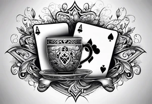 poker tattoo idea