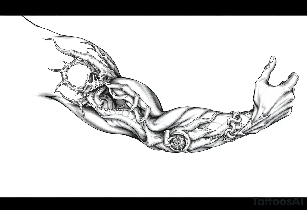 Something mythological death related tattoo idea
