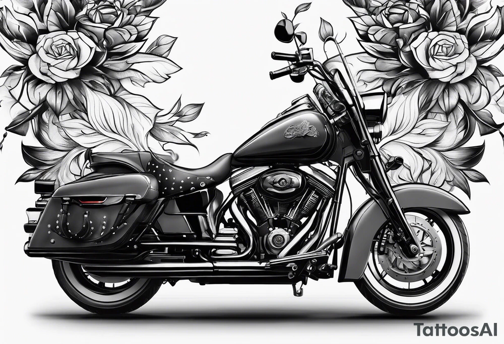 rigging motor tattoo idea