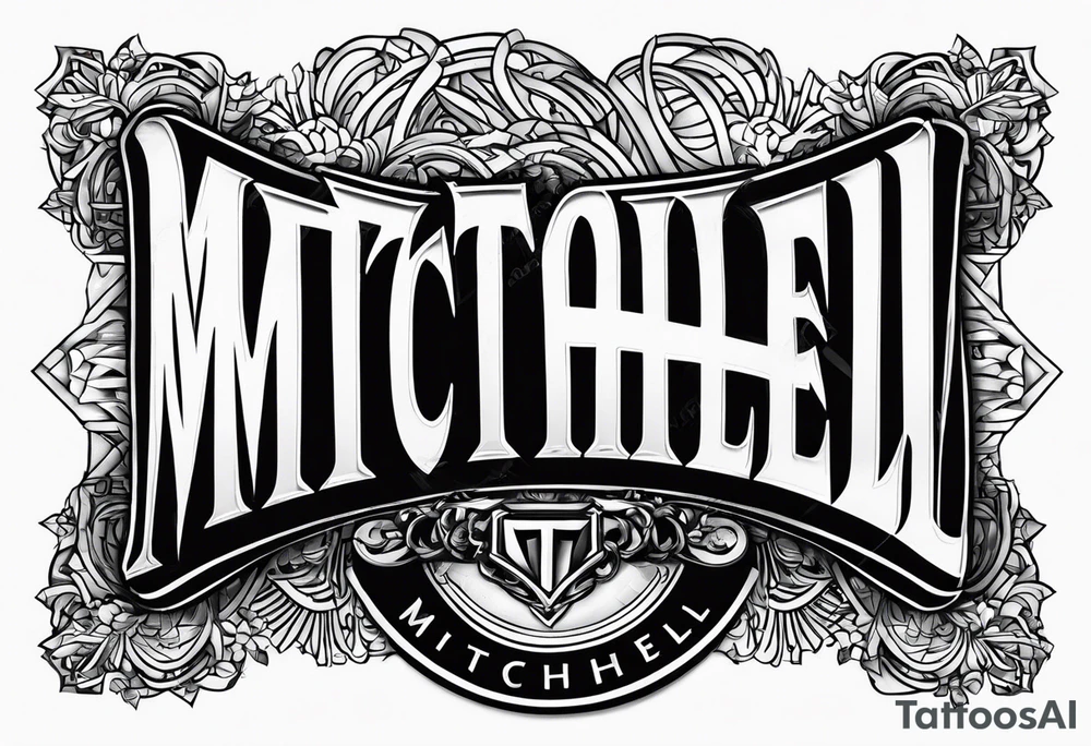 Text that says Mitchell freeway tattoo idea