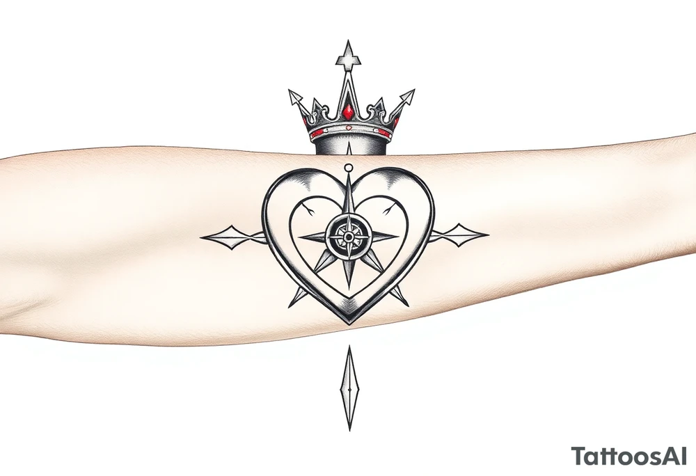 king of hearts
compass
Integrity
heart + infinity tattoo idea