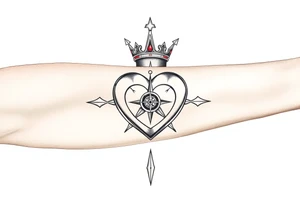 king of hearts
compass
Integrity
heart + infinity tattoo idea