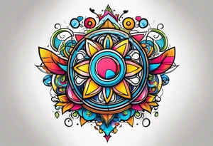 Half sleeve design tattoo idea