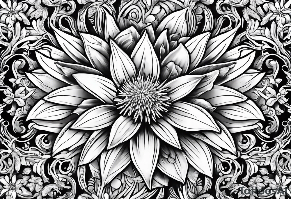 Edelweiss tattoo idea