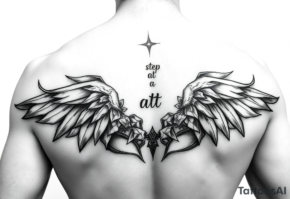 One step at a time 
saying tattoo idea