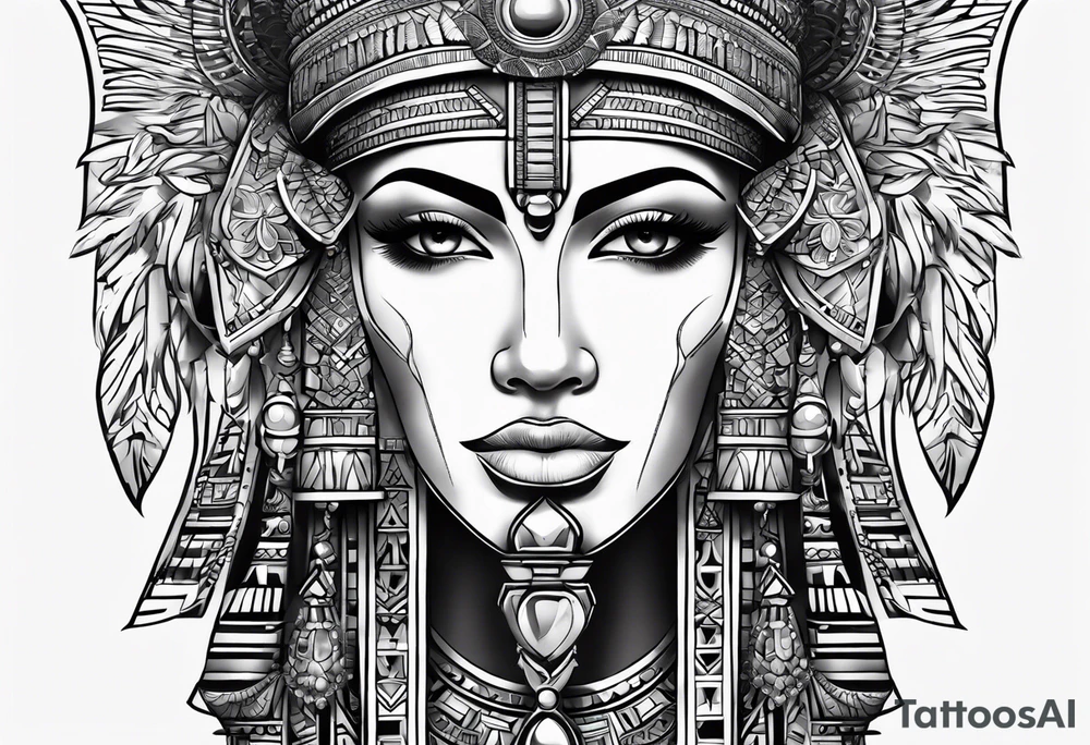 4 moros + Egypt tattoo idea