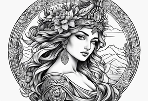 Greek mythology tattoo idea