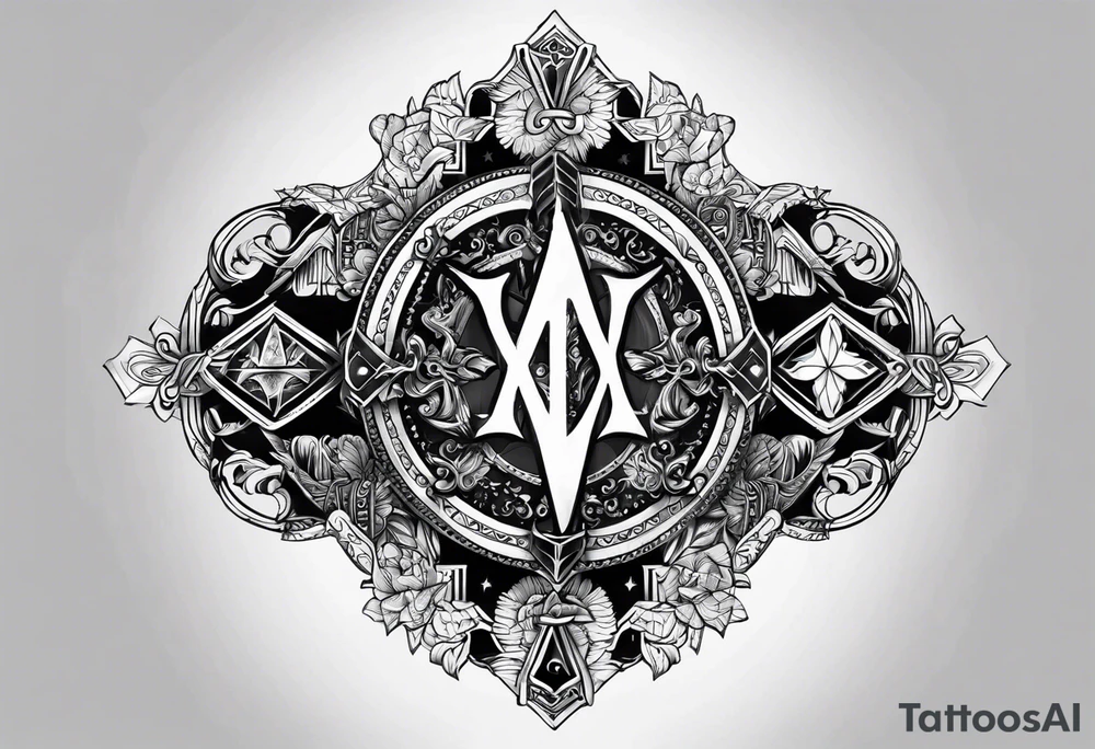 inside the card i want the rune dagaz tattoo idea