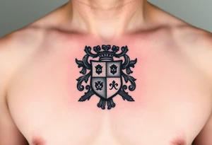 Smith, Irish family crest very intricate tattoo idea