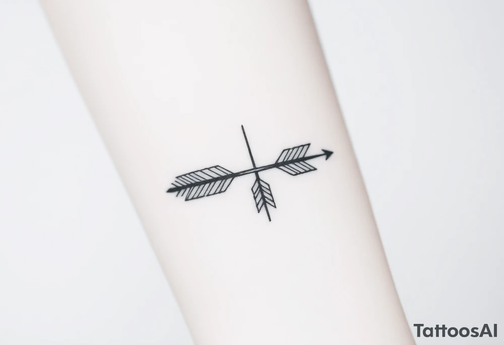 Arrow tattoo idea