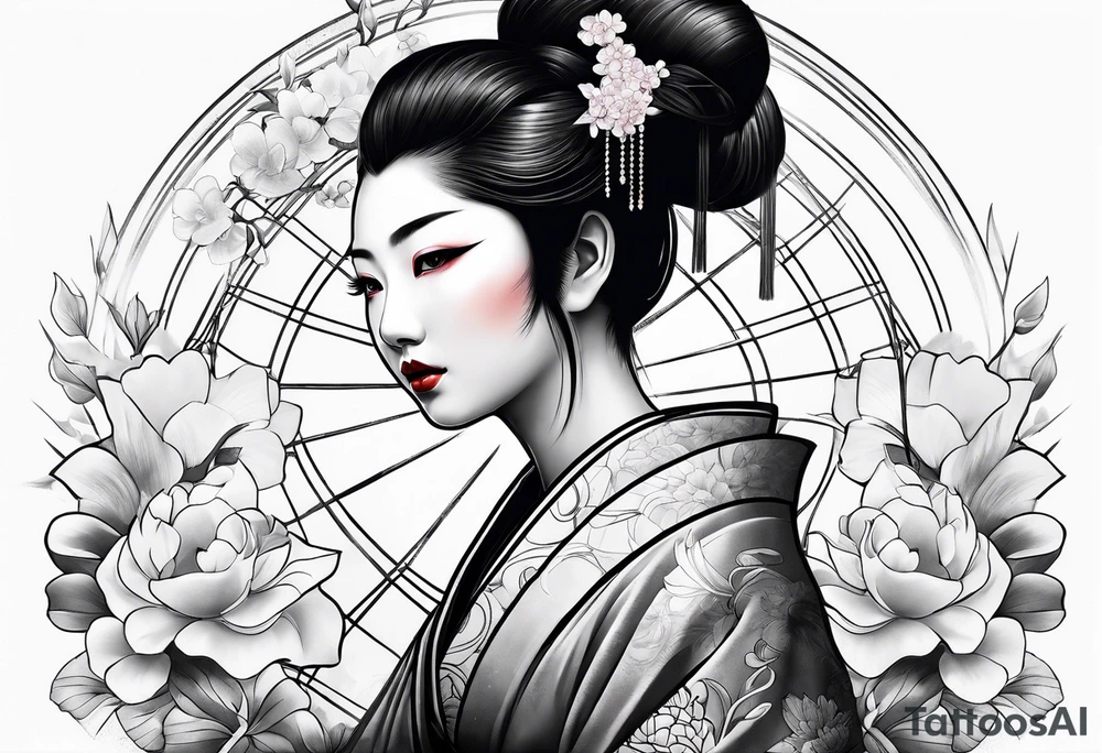 Geisha tattoo idea