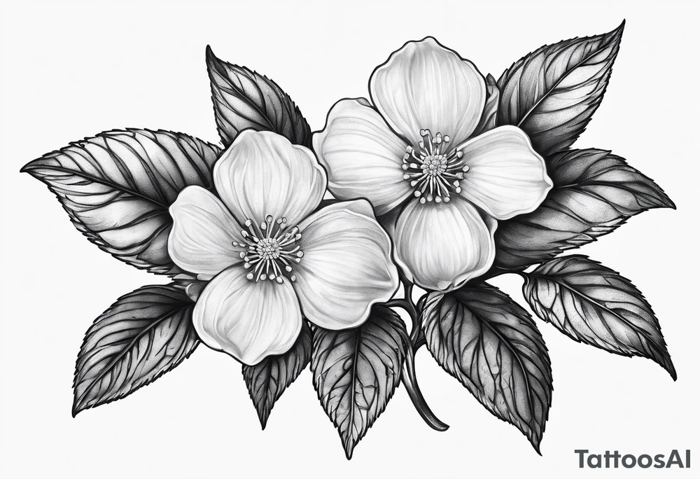 diphylleia grayi tattoo idea