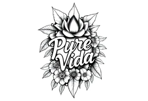 Pura Vida tattoo idea