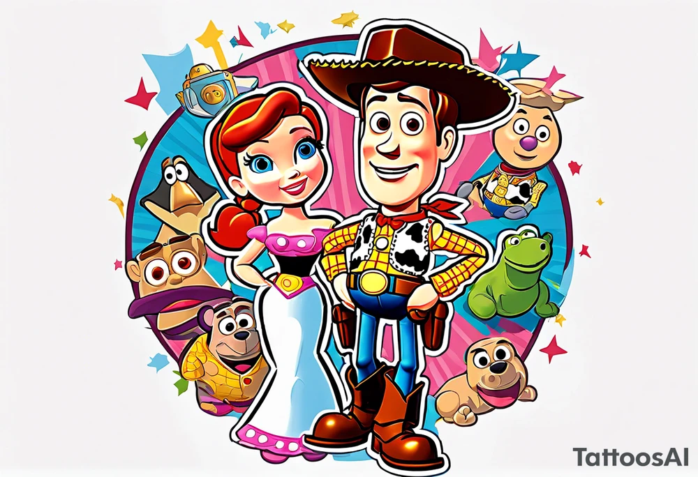 toy story tattoo idea
