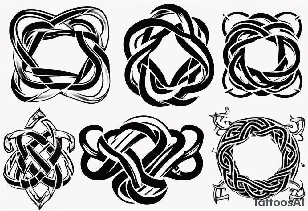 fathers knot tattoo idea