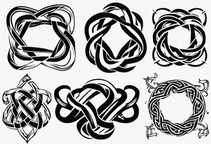 fathers knot tattoo idea