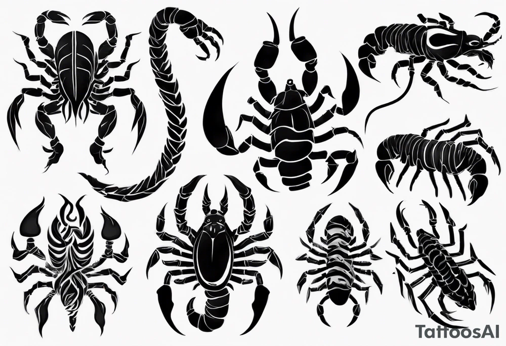 Scorpion tattoo idea