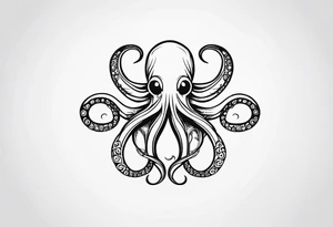 octopus tattoo idea