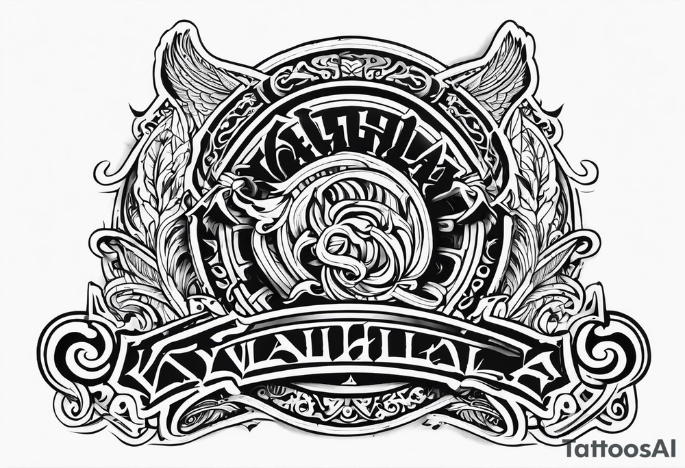 Valhalla fire tattoo idea