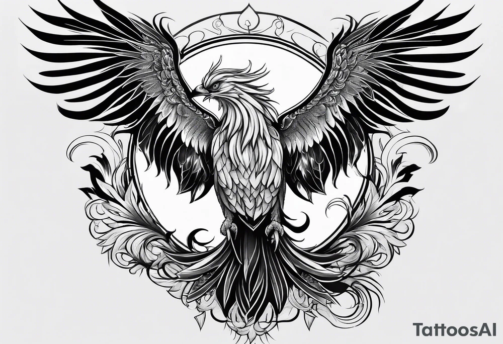 phoenix tattoo idea