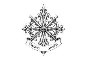 Irish symbol with daughters names tattoo idea