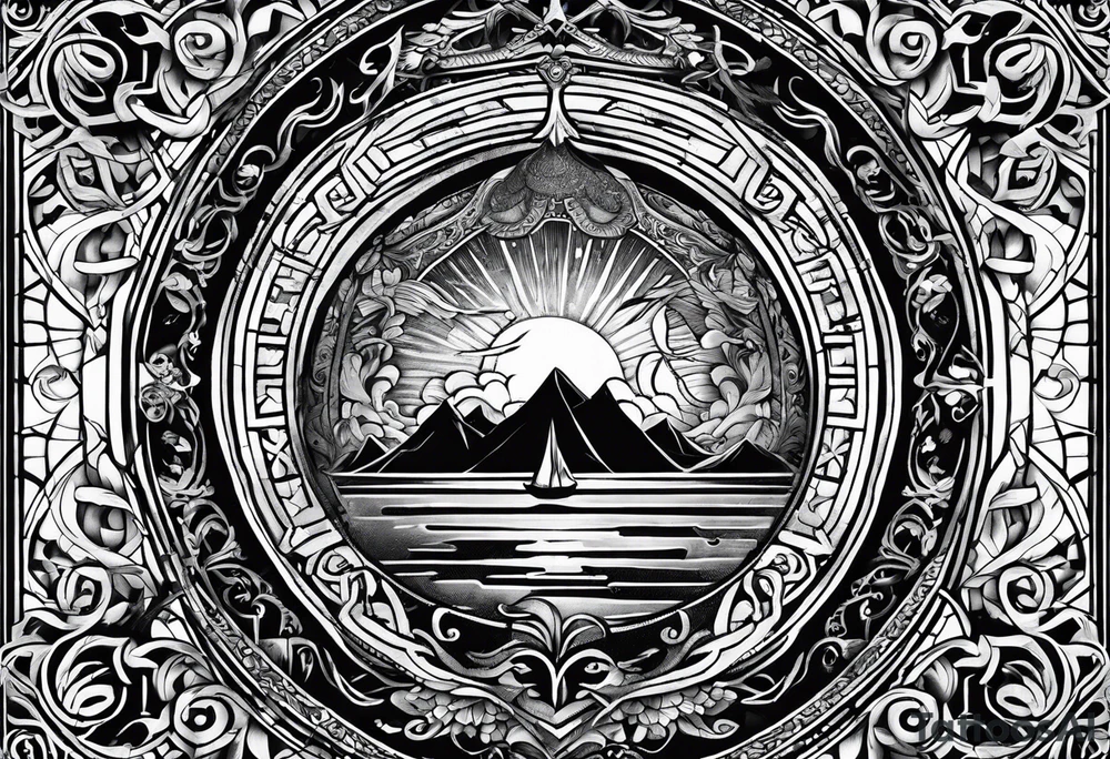 Not All Those Who Wander Are Lost, They Are Searching For A Way Out tattoo idea