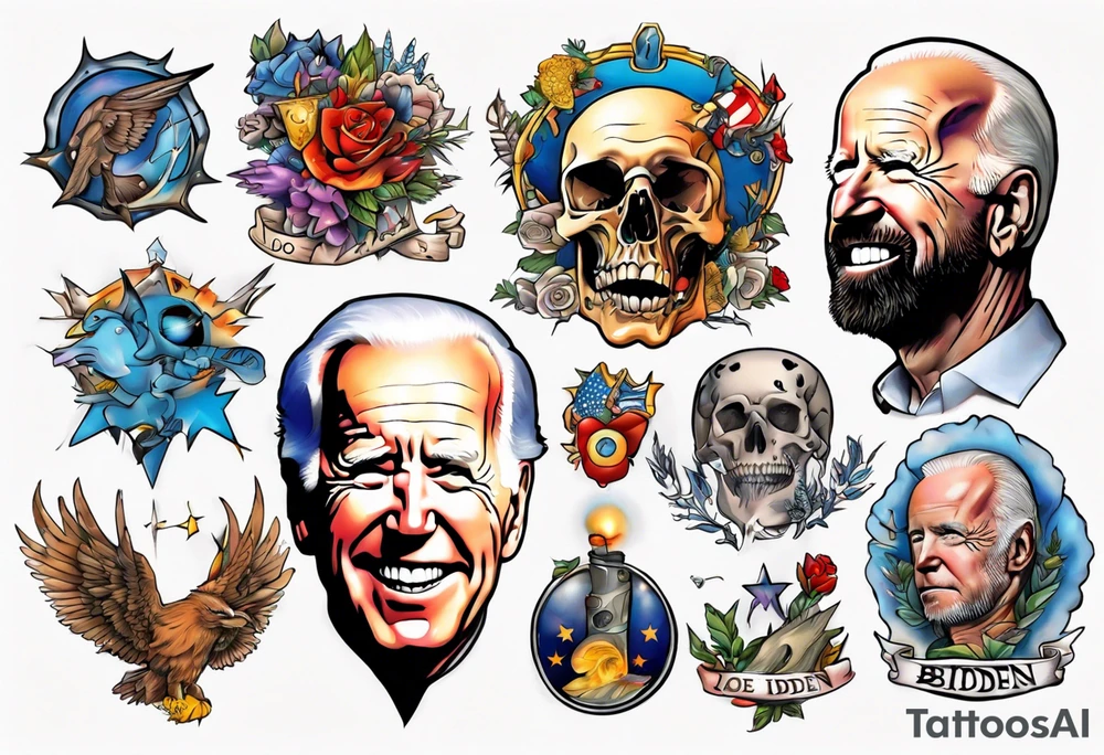 Joe biden tattoo idea