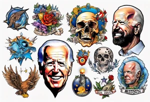 Joe biden tattoo idea
