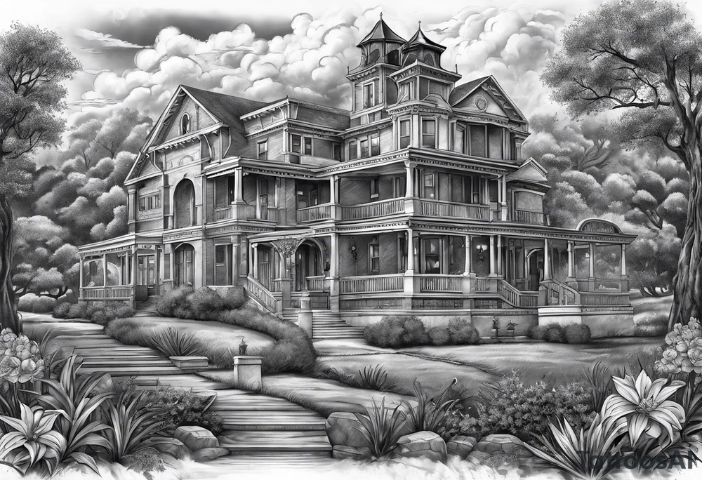 Texas history sleeve tattoo idea