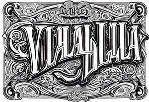 Valhalla soldier tattoo idea