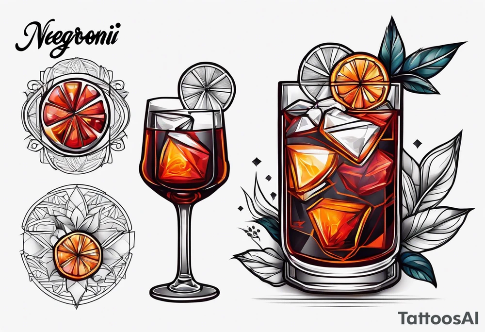 Negroni tattoo idea