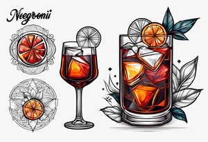 Negroni tattoo idea