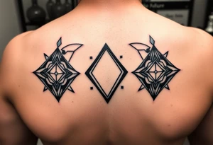 Pressure
diamonds tattoo idea