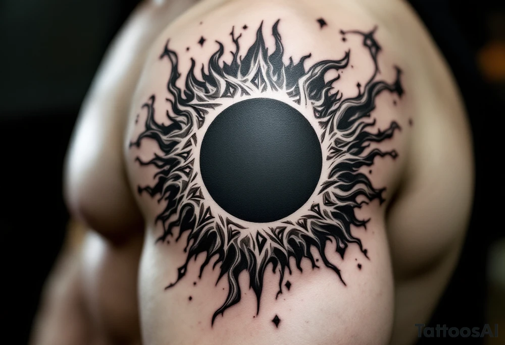 Eclipse tattoo idea