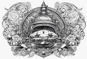 an implacable agitator tattoo idea