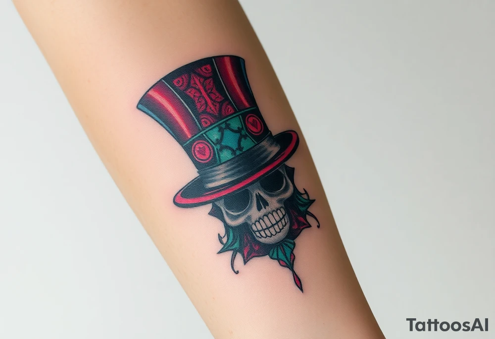 madhatters hat tattoo idea