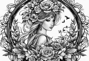 wisdom growth forgiveness loyalty enlightenment love respect tattoo idea