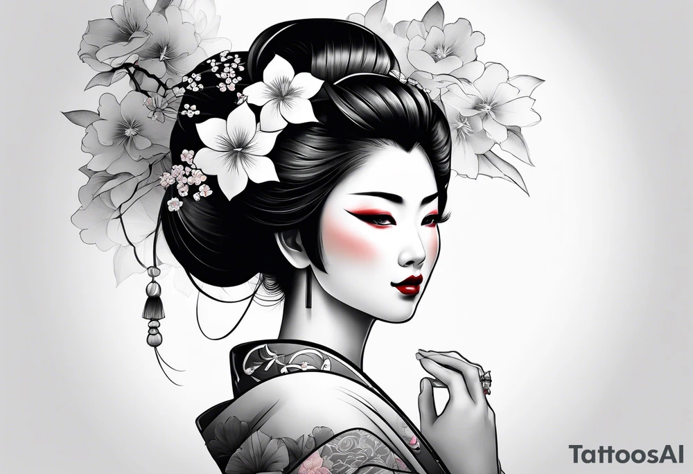 Geisha tattoo idea